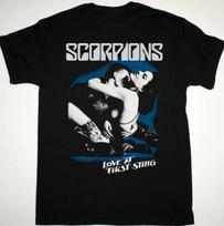 Scorpions Band Love At First Sting Unisex T-Shirt All Size S To 5XL XXL white