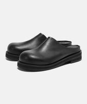 Customade Noah Cowhide Unisex Mule 4Cm (Cr0071Bk) Black/250 gray