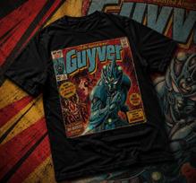 Guyver Bio-Booster Armor T-Shirt | Classic Anime Manga Graphic Tee S brown