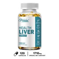 Pslalae L-Cysteine with Milk Thistle, Turmeric & Dandelion Root Capsules 120ct — 11-Ingredient Daily Wellness Formula with Vitamin D & Bioperine 120*1