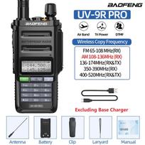 BAOFENG UV-9R PRO Multi Band Walkie Talkie IP68 Waterproof Wireless Copy Frequency Tri Power Type-C DTMF Long Range Ham Radio US