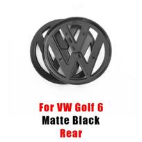 Golf 3 4 MK3 MK4 For VOLKSWAGEN VW 2026 New Emblems Hub Caps 135mm Car Front Grille Badge E22 and 110mm Rear Trunk Emblem Lid Logo 5 gray