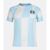Gremio futbolo marškinėliai 2026–2027 m. sezonui Mėlyni Juodi Balti Vertikali Juostelė Trumpomis Rankovėmis Futbolo Marškinėliai Vyrams Gerbėjų Sportiniai Šeimos Derinimas 3XL white