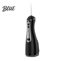 Rechargeable Oral Irrigator Cordless Electric Water Flosser 3 Pressure Modes And 4 Nozzles Design 330ml Capacity Daily Teeth Cleaning Tool juoda