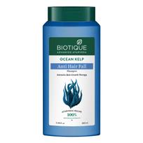 Biotique Ocean Kelp Anti Hairfall Shampoo 340ml | 100% Botanical Extracts | Strengthens & Promotes Hair Growth | Fresh Scent blue