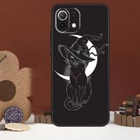 Witch Cat Case For Xiaomi 15 14 Ultra 13T 14T 15T 17 Pro Max POCO X7 Pro X5 X6 F5 F6 F7 F8 Ultra Cover Xiaomi 17 black