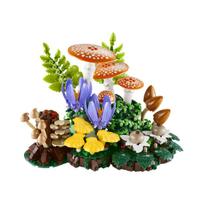 Lego Botanicals Woodland Mushrooms ONE SIZE įvairiaspalvis