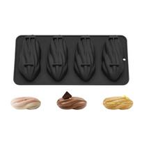 Food Grade Silicone Pistachios Nut Shape Cake Molds With Easy Releases Design For Party Dessert And Family Gatherings juoda
