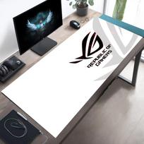 1pc Large Gaming Mouse Pad ROG Circuit Board Design Anti-Slip Rubber Base Extended Desk Mat for Office Gaming Setup PC Accessory 30cmx80cm(11.8x31.5inch)