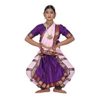 @ Bharatanatyam suknelė paruošta klasikinio šokio vaikams UKZQ352 50% nuolaida brown