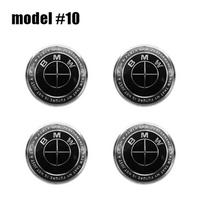4 vnt. 56/60/65 MM Automobilio ratlankio centro dangtelio lipdukas Emblema, skirta BMW G30 F02 E46 E60 E90 G20 G28 F30 F10 Automobilio ženklelio lipduko priedai 4Pcs 56mm