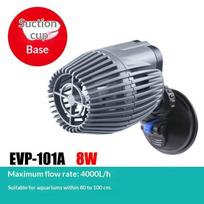 Aquarium Wave Maker Pump Energy Saving High Efficiency Quiet Propeller Strong Suction Cup for 25-90 Gallon Saltwater Fish Tank 8W
