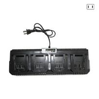 Tool Table 20V Battery Charger Dock with LED Charging Indicator, Corded Battery Base 1/2/4 Slot Optional