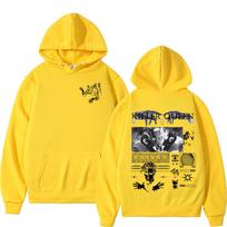 Anime Jojo Bizarre Adventure Hoodies Killer Queen Graphic Men Women Casual Sweatshirts Oversized Long Sleeves Fleece Pullovers M geltona