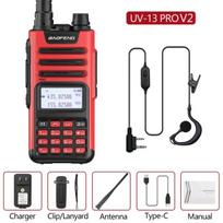 BaoFeng M-13 Pro UV-13 PRO V2 Walkie Talkie Multi Band 999 Channels AM Type-C Long Range FM UV-5R Transceiver Ham Two Way Radio US