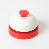 Pet Supplies Metal Buzzer: Hand-Clap Bell & Microphone Toy for Training and Competition white