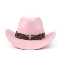 Cowboy Hat With Water Ripple Pattern And Dragon Phoenix Motifs For Men And Women Color 13 white