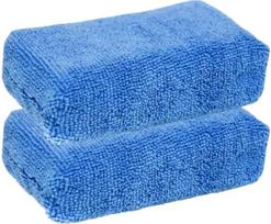 Tonyin Premium Microfiber Applicator — mikropluošto aplikatoriai, 12 × 8 × 4 cm, 2 vnt.