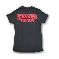 Stranger Things Netflix Adult Men's Black Short Sleeve 100% Cotton T-shirt Mens Tees Top L white