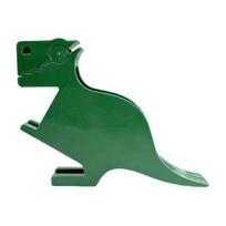 Dinosaur Sticky Notes Holder with Pen Storage, Decorative Dino Memo Dispenser Organizer, Desk Accessories for Home, Office, School žalia