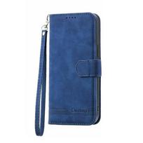 For Honor 90 dėklas Odinė piniginė Funda for Huawei Honor 90 REA-NX9 Dangtelis Honor90 90 Pro REP-AN00 Atlenkiamas stovas Telefono dėklas Coque Honor 90 Pro mėlyna