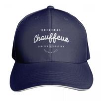 Chauffeur Funny Job Title Profession Birthday Worker Baseball Cap Trucker Cap Winter hat derby hat Ladies Unisexs gray
