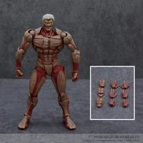 Amazing Yamaguchi Ko Attack On Titan Articulated Action Figure Eren Yeager Armored Titan Pvc Anime Model Figurine For Adult