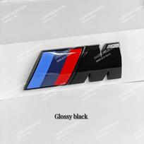 3D ABS Fender Emblem Rear Trunk Badge for BMW M Power X1 X2 X3 X5 X6 X7 F21 G20 M Sports Stickers Car Accessories gzdfb3 4.5cmX1.5cm  1 piece