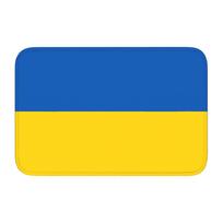 Ukrainos vėliava Priekinių durų kilimėlis Neslystantis Vidinis Vandeniui atsparus Patriotinis durų kilimėlis Virtuvės Balkono Įėjimo kilimėlis 40cm x 60cm