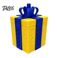 Money Holder for Cash Annoying Prank Puzzle Gift Box, 3D Printed Reusable & Card Box Adults Holder, Hilarious Challenge Funny Surprise Birthday Party geltona