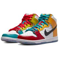 froSkate x Nike Dunk High SB Visas Meilės Nėra Neapykantos Unisex Sportbačiai Daugiaspalviai Balti Metaliniai-Auksiniai DH7778-100 42.5 blue