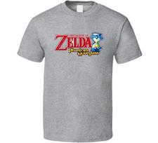 The Legend Of Zelda Phantom Hourglass Retro Video Game T Shirt Unisex T-Shirt XXXL gray