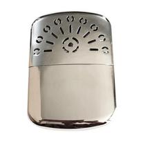 1-3PCS Zinc Alloy Portable Fuel Hand Warmer Reusable Pocket Hand Warmer Winter Heater for Outdoor Sports Camping Hiking gray
