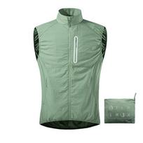 Vyriška moteriška bėgimo liemenė, laipiojimo, stovyklavimo, žygiavimo, žvejybos liemenė, unisex, vasarinė, atspari vandeniui, susidedanti į save, be rankovių striukė L gray