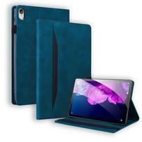 Dėklas Lenovo Tab P11 Plus 5G verslo dėklas TB-J616F/J616X TB-J607Z TB-J606F/J606L Atverčiamas dėklas Xiaoxin Pad Plus 11  2021 P11 5G TB-J607Z mėlyna