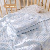 Baby Gauze, Jelly Blanket, Large Elastic Six-layer Bamboo Cotton, Washable Baby Blanket, Universal in All Seasons, Newborn Blanket 110*105cm gray