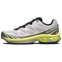 Salomon XT-6 Mėnulio Akmens Gilios Licheno Žalios Unisex Sportbačiai Geltoni Ryškiai Chartreuse L49306500 38 gray