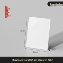 Writable Erasable Whiteboard for Vegetable Prices & Memo Display: Stand-up Blackboard white
