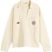 Stone Island × New Balance Collaboration SS26 Polo Shirt With Embroidered Compass Unisex tops L1S2561000-01S0487-V0093 M beige