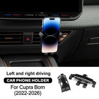 Magnetic Air Vent Mobile Phone Mount Stand For Cupra Born -2026 Car GPS Holder Clip Auto Interior Decor Parts 1set Clip Type black