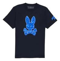 Unisex shirt Cotton Oversize Large Size Gráfico Psycho Bunny Pisani XXXL