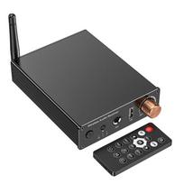 Bluetooth 6.0 Garso Imtuvas 3,5 mm AUX RCA Stereo Belaidis Adapteris 6,5 MM Karaoke USB U-Disk HIFI Lossless Muzika Automobilio Garsiakalbiui juoda