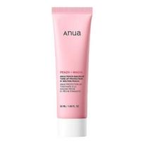 ANUA Peach Niacin UV Tone-Up Protection Sunscreen Brightening & Hydrating SPF50+ PA++++ 50ml white