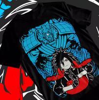 26 Madara Uchiha Manga Strip Naruto Anime Manga Unisex Tshirt T-Shirt XS - 5XL Unisex T-Shirt XXXL blue