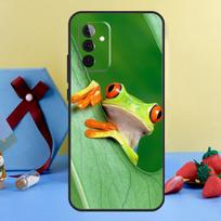 Žalias varlės laukinės gamtos dėklas, skirtas Samsung Galaxy A15 A17 A55 A35 A32 A52 A13 A33 A53 A14 A34 A54 A06 A16 A26 A36 A56 Samsung A53 5G
