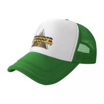 Stryper  Logo w Triangle Baseball Cap Trucker Hat Icon Anime Hat western Hat Women Unisexs white