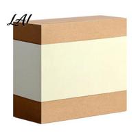 Premium Quality Stickies Stick Notes 4x4in Self-Stick Cube Notes Pads 400 Thick Paper Sheets/Pad Adhesive Memo Pads for Office School Home šviesiai ruda spalva
