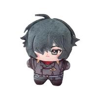 Zenless Zone Zero Hugo Plush Dolls Pendants Mini Soft Keychain Asaba Haruma Lighter Stuffed Doll Toys Kids Holiday Birthday Gift 10CM gray