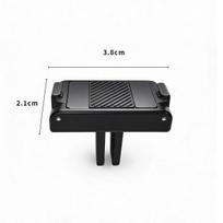 Magnetic Gimbal Mount Selfie Stick for DJI Action 6/5 Pro/4/3 gray