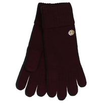 Pirštuotos pirštinės moterims, Raudona, Wool gloves